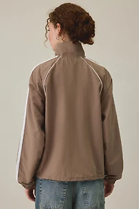 adidas Iconic 3-Stripes Woven Zip-Up Track Jacket