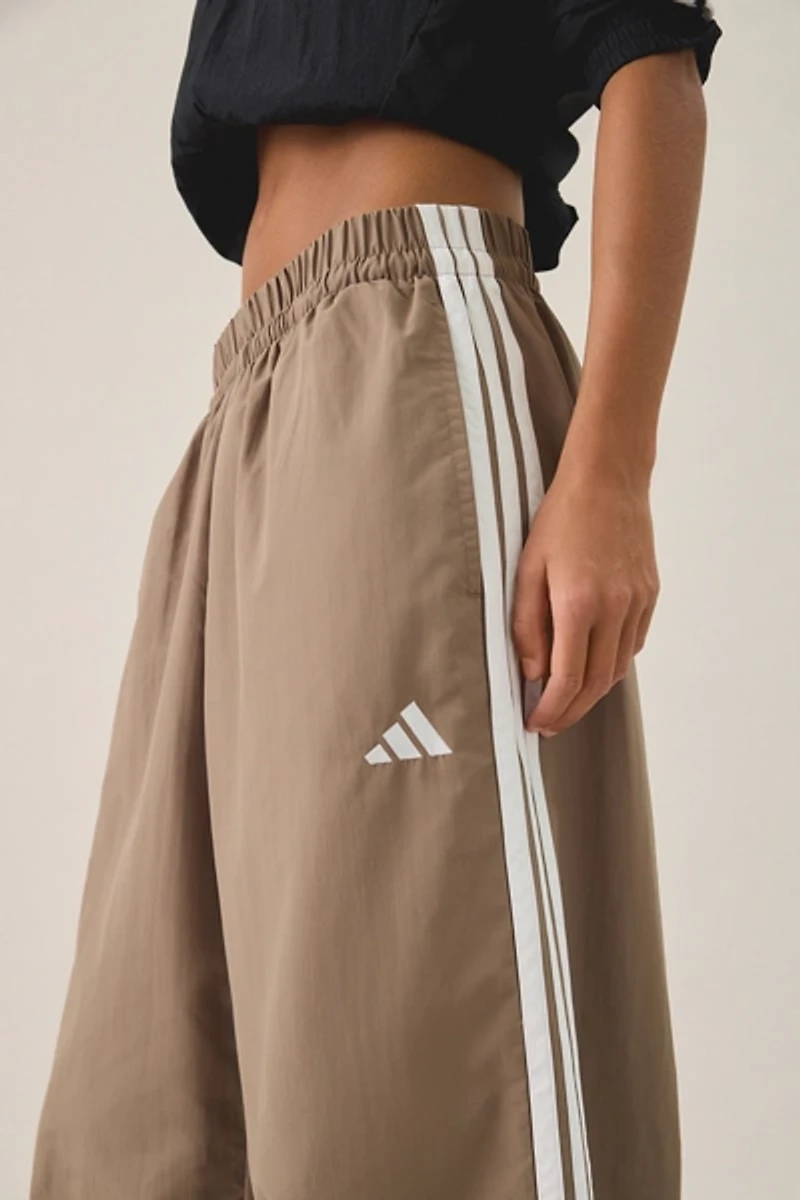 adidas Iconic 3-Stripes Woven Wide Leg Track Pants