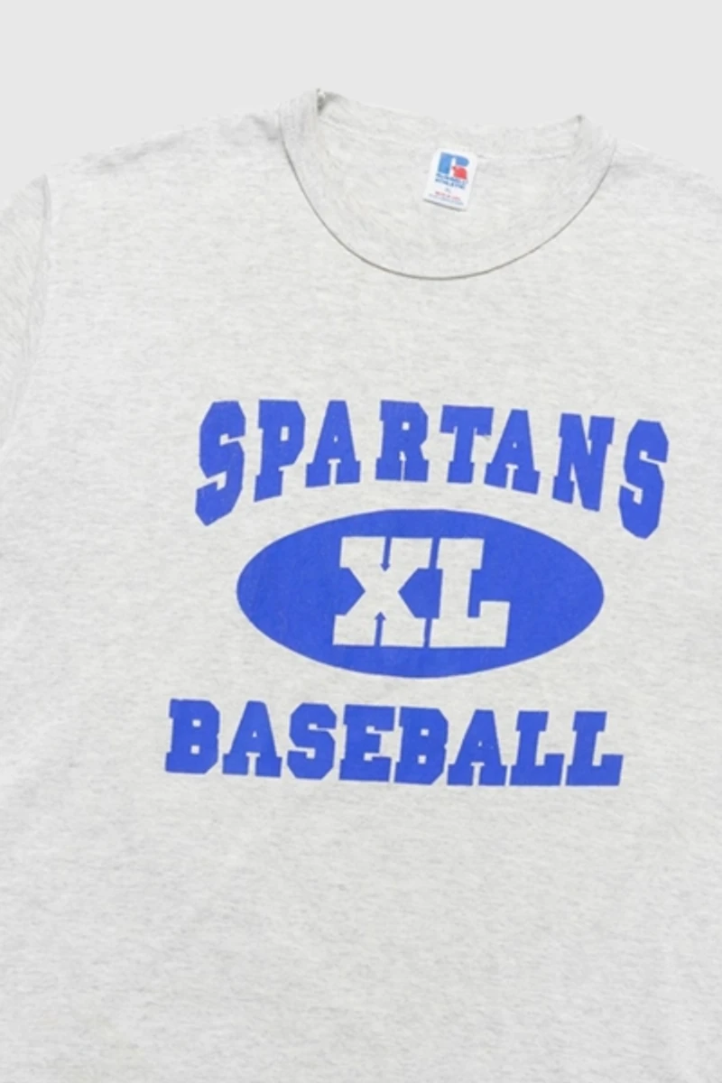 Vintage Spartans Baseball Tee