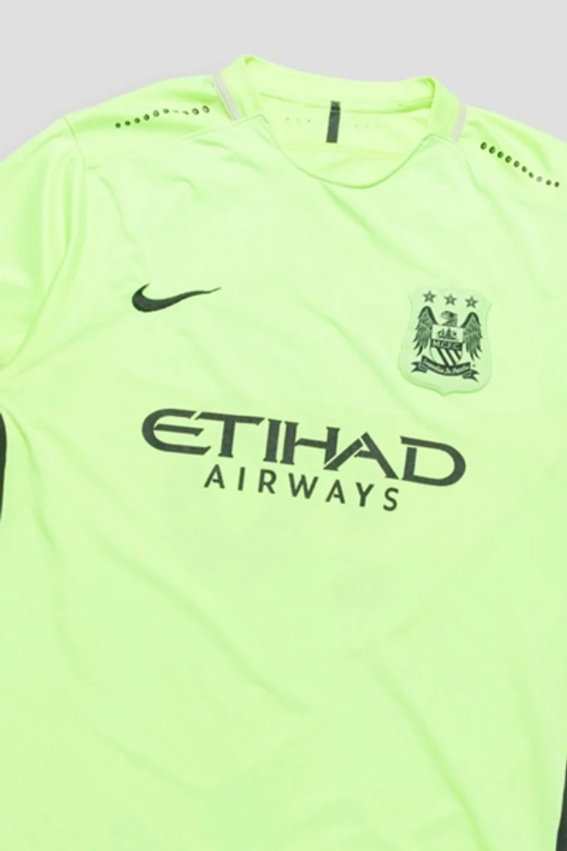 Vintage Manchester City Soccer Jersey