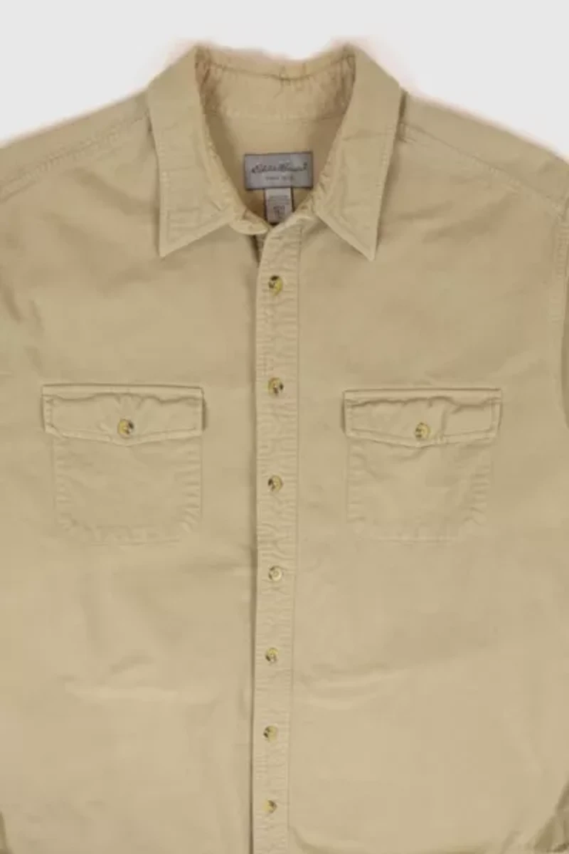 Vintage Eddie Bauer Flannel Button-Down Shirt