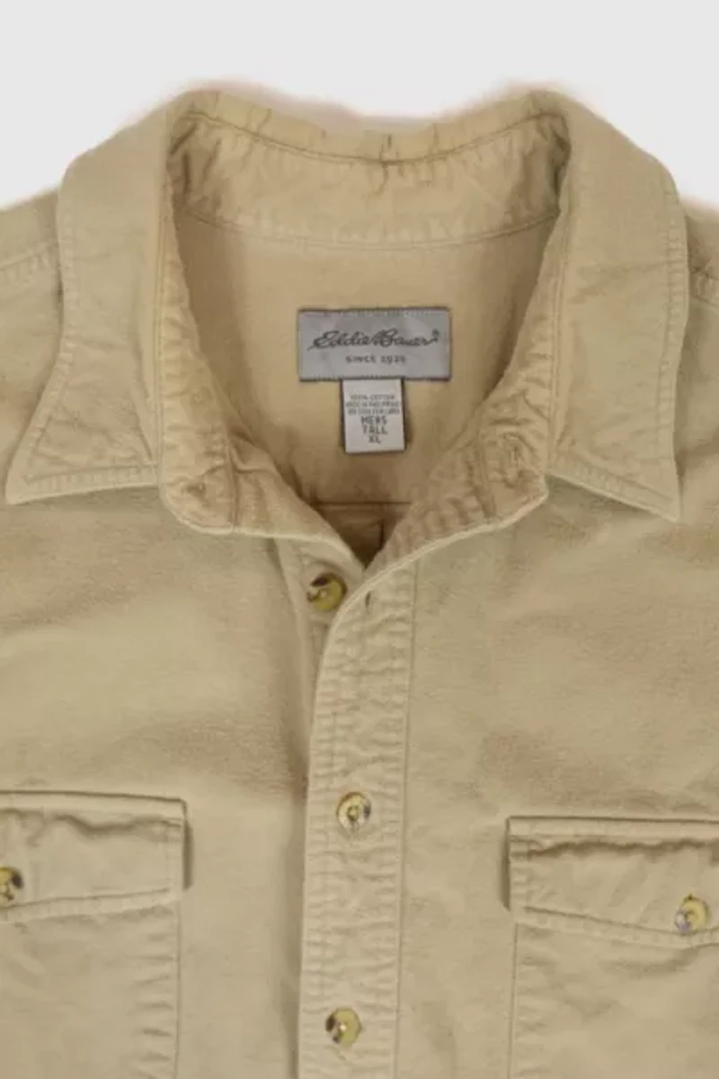 Vintage Eddie Bauer Flannel Button-Down Shirt