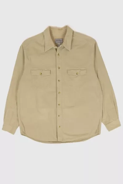 Vintage Eddie Bauer Flannel Button-Down Shirt