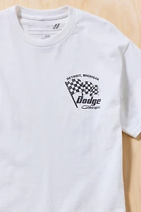 Dodge Charger Racing Flag Graphic Tee