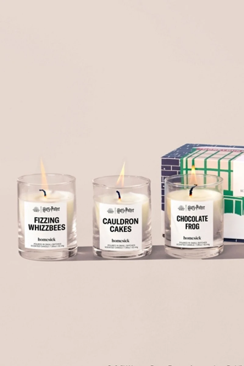 Homesick Harry Potter Honeyduke's Mini Candle Trio