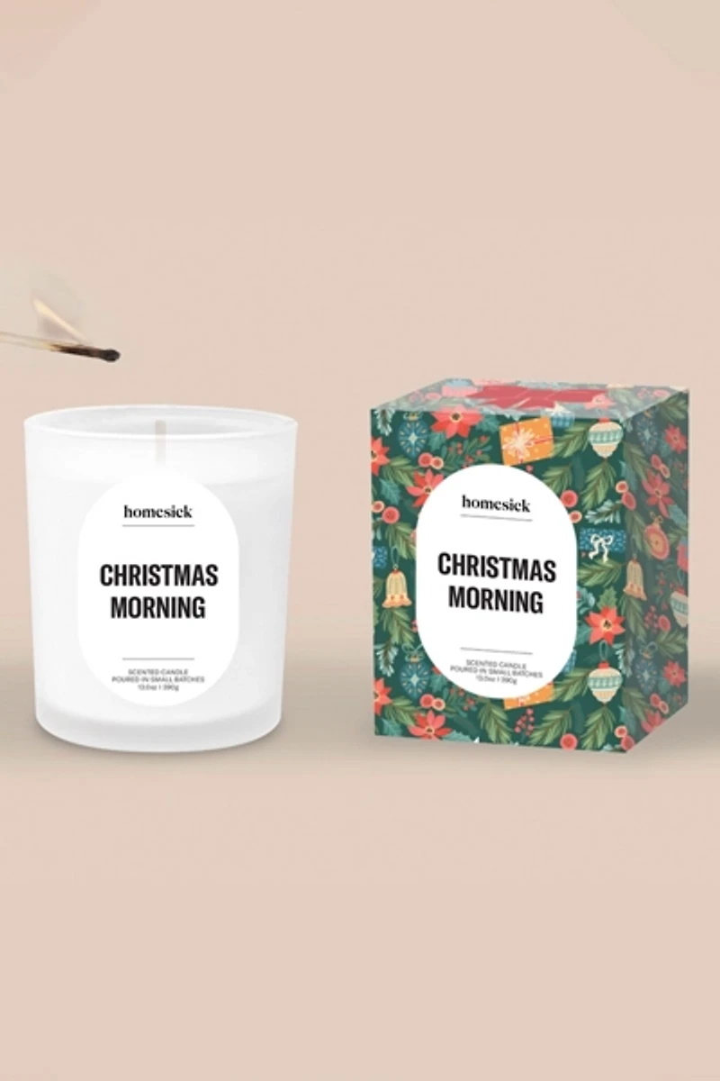 Homesick Christmas Morning Candle