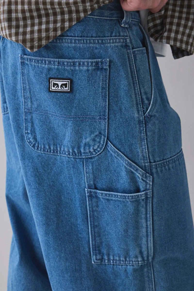 OBEY Bigwig Double Knee Work Jean
