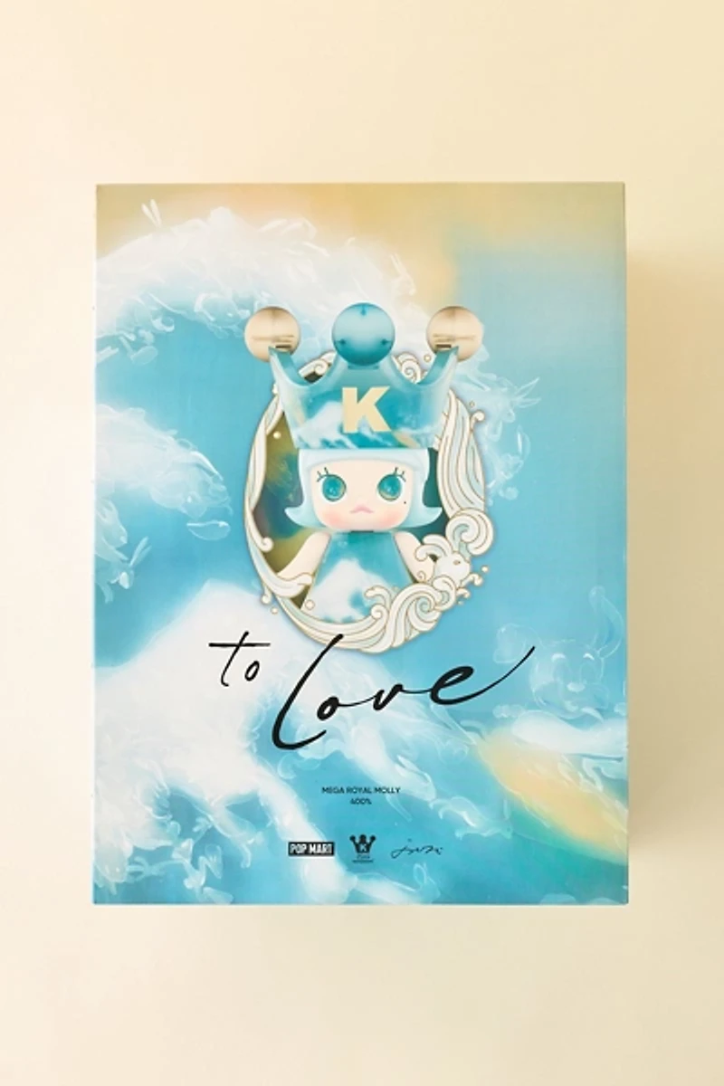 POP MART Mega Royal Molly 400% Didi To Love Figure