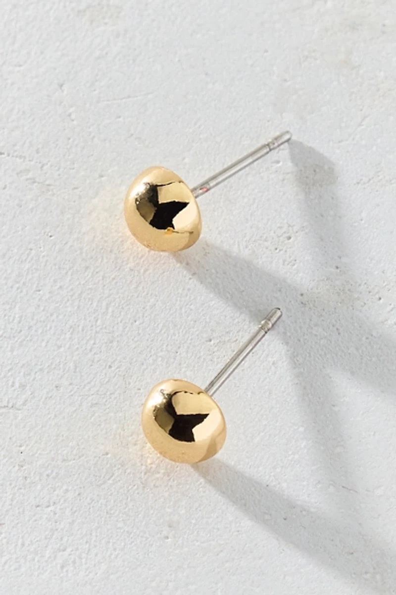 Manhattan 14k Gold-Plated Stud Earring