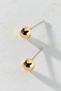 Manhattan 14k Gold-Plated Stud Earring