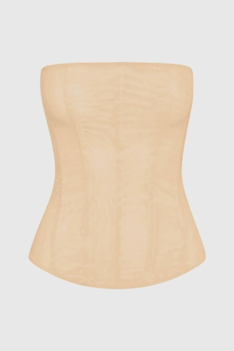 LEAU Muse Mesh Corset Top