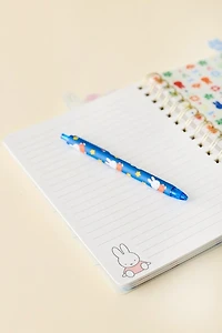 Miffy Floral UO Exclusive Tabbed Spiral Notebook