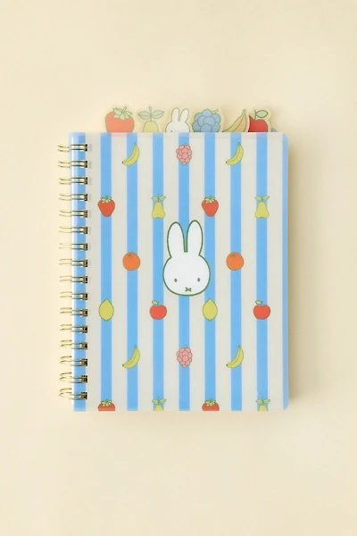 Miffy Fruitful UO Exclusive Tabbed Spiral Notebook