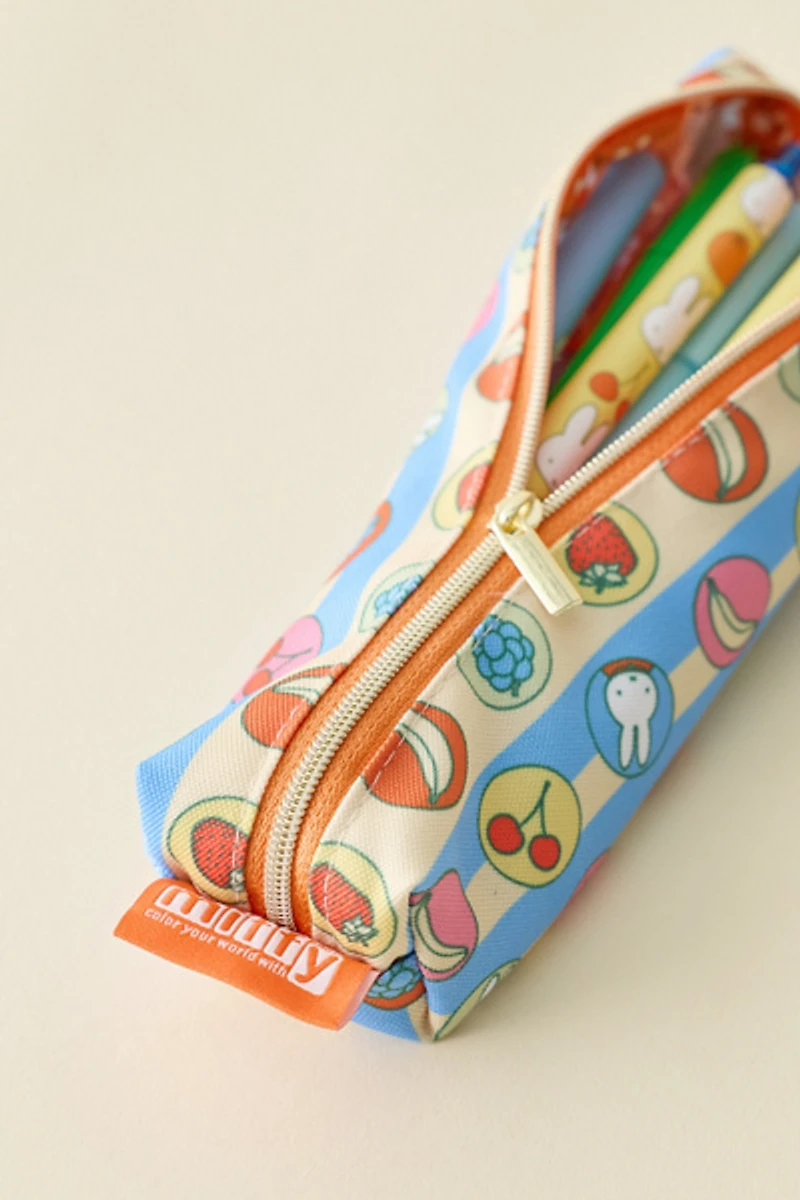 Miffy Fruitful UO Exclusive Patterned Pencil Case