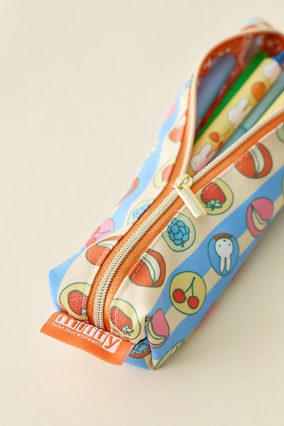 Miffy Fruitful UO Exclusive Patterned Pencil Case
