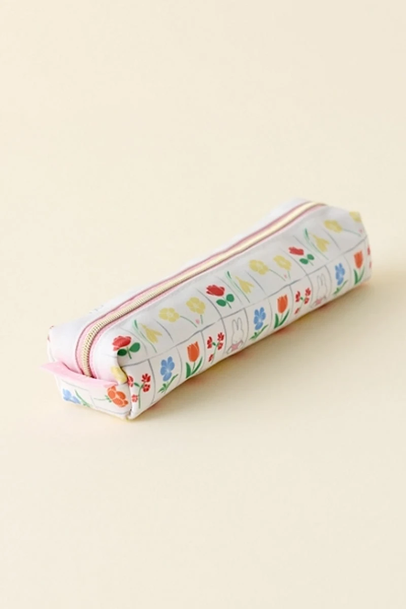 Miffy Floral UO Exclusive Patterned Pencil Case