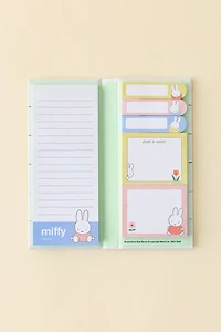 Miffy Floral UO Exclusive Sticky Note Folio Set