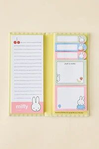 Miffy Fruitful UO Exclusive Sticky Note Folio Set