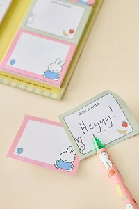 Miffy Fruitful UO Exclusive Sticky Note Folio Set