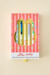 Miffy Fruitful UO Exclusive Soft-Touch Gel Pen Set