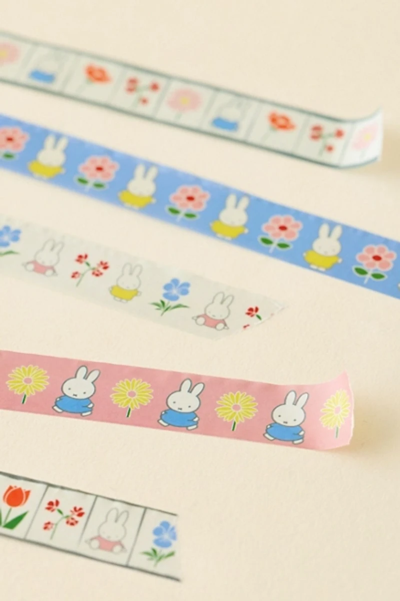Miffy Floral UO Exclusive Washi Tape Set