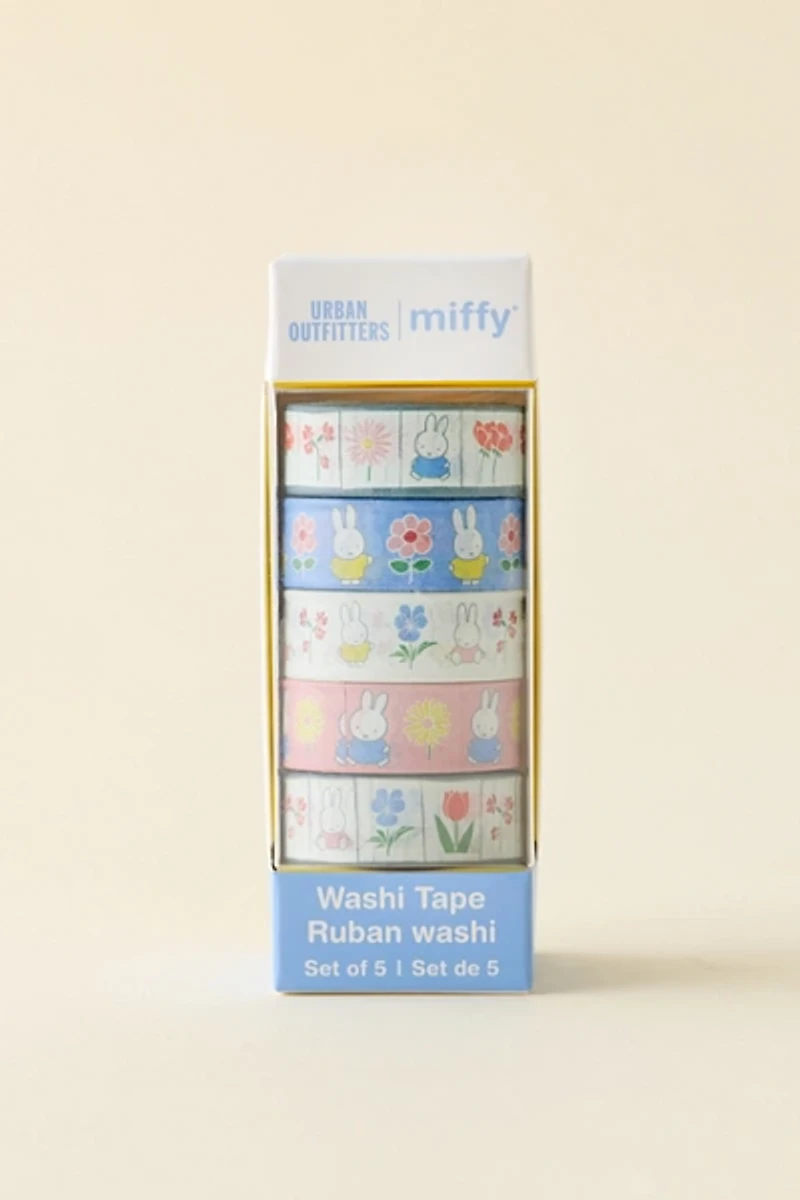 Miffy Floral UO Exclusive Washi Tape Set