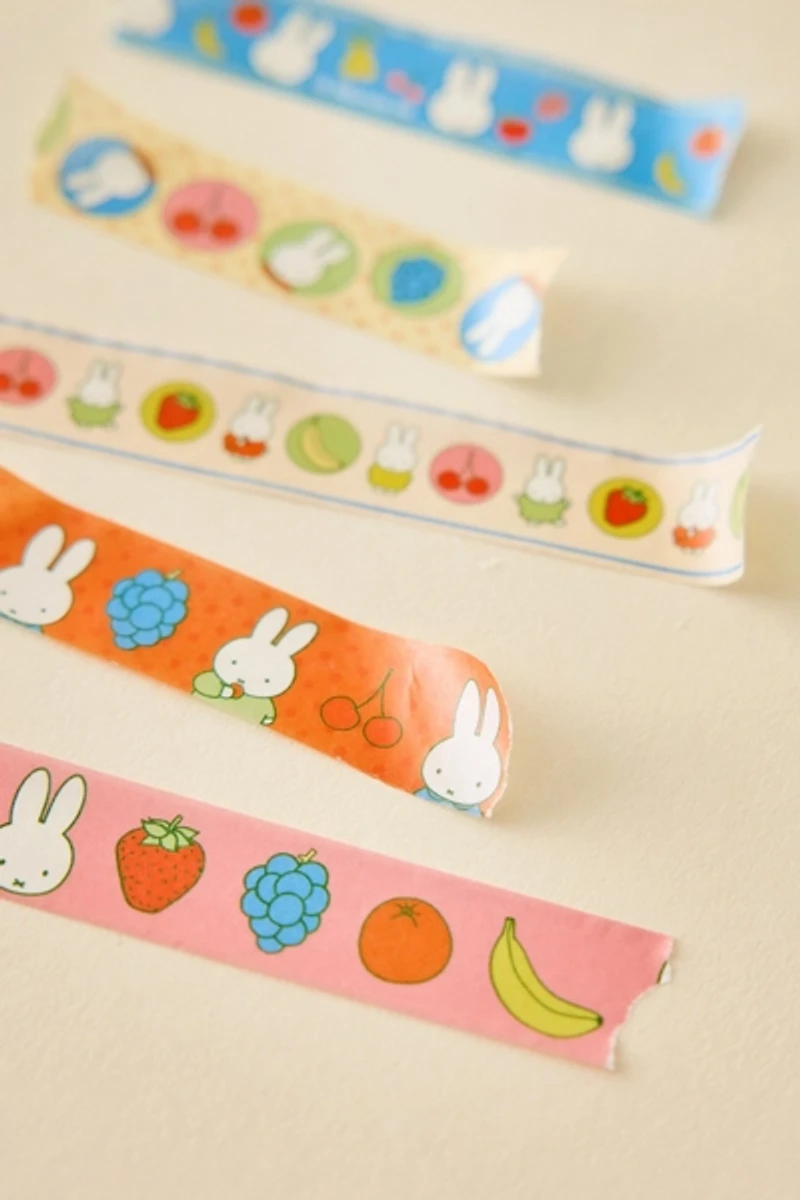 Miffy Fruitful UO Exclusive Washi Tape Set