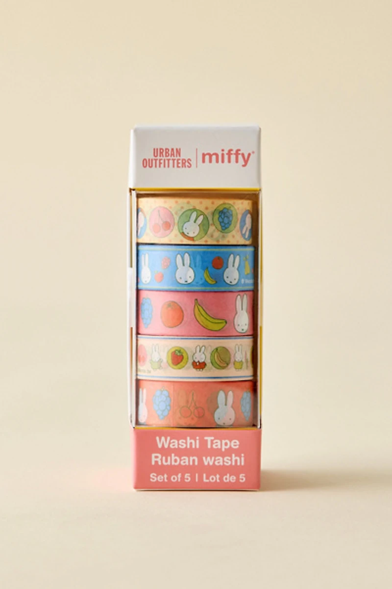 Miffy Fruitful UO Exclusive Washi Tape Set