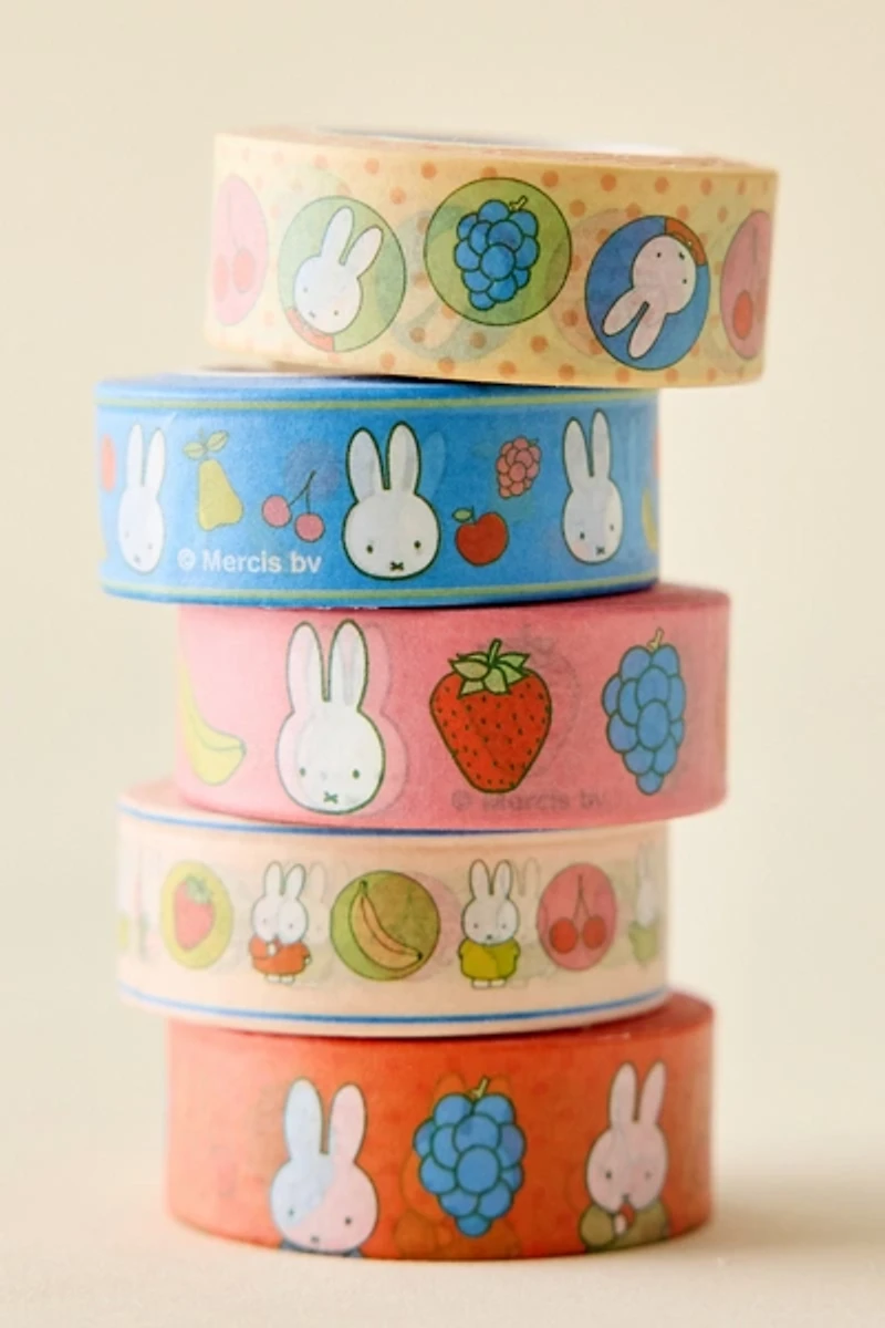 Miffy Fruitful UO Exclusive Washi Tape Set