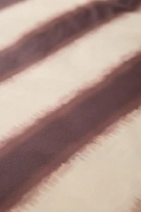 Cabana Dye Striped Patterned Cotton Percale Duvet Cover