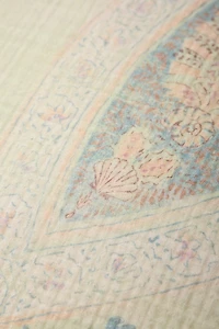 Isla Salt Washed Medallion Cotton Gauze Duvet Cover