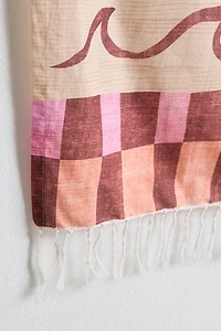 Seashell Icon Printed Tapestry