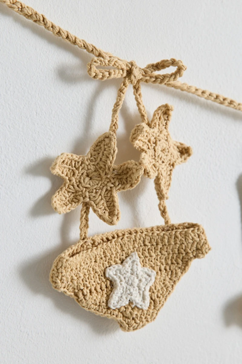 Bikini Icon Cotton Crochet Garland