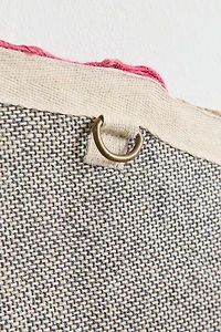 Fish Shaped Jute Wall Hanging