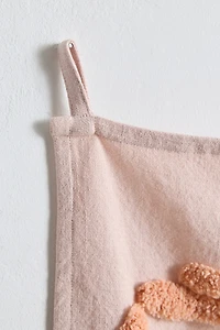 Seashell Icon Tufted Flag Tapestry