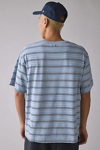 Standard Cloth Pregame Stripe Pattern Relaxed Fit Tee
