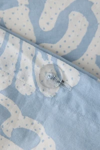 Mara Coastal Icon Striped Patterned Duvet Cover Set