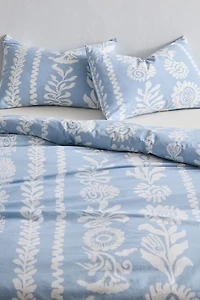 Mara Coastal Icon Striped Patterned Duvet Cover Set