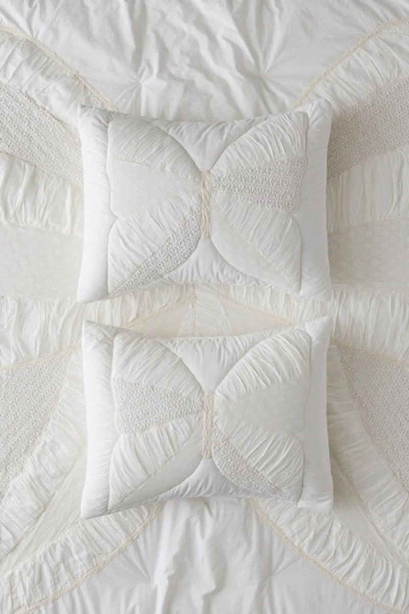Festival Lace Butterfly Sham Set