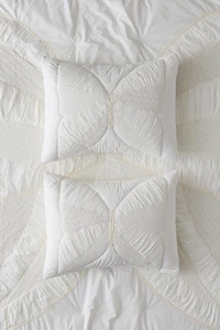 Festival Lace Butterfly Sham Set