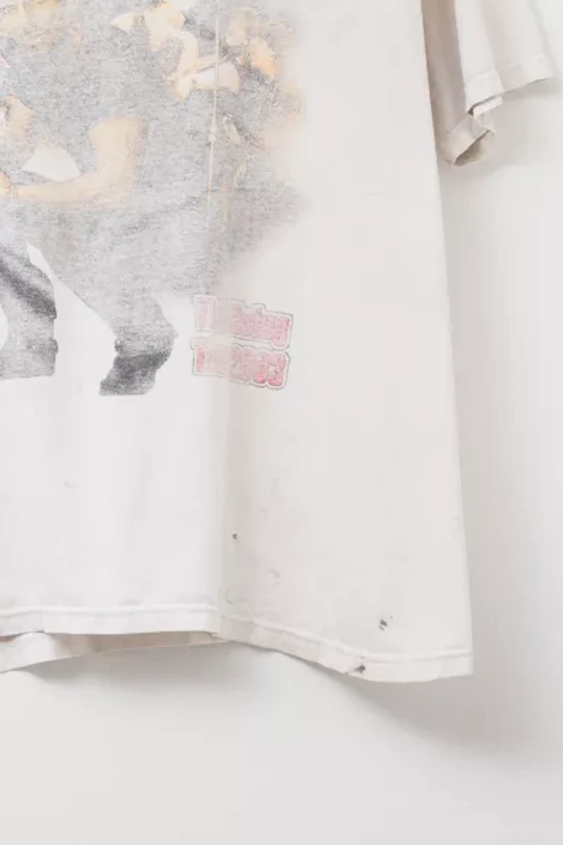 Vintage Y2K Distressed Bruce Springsteen Graphic Tour T-Shirt