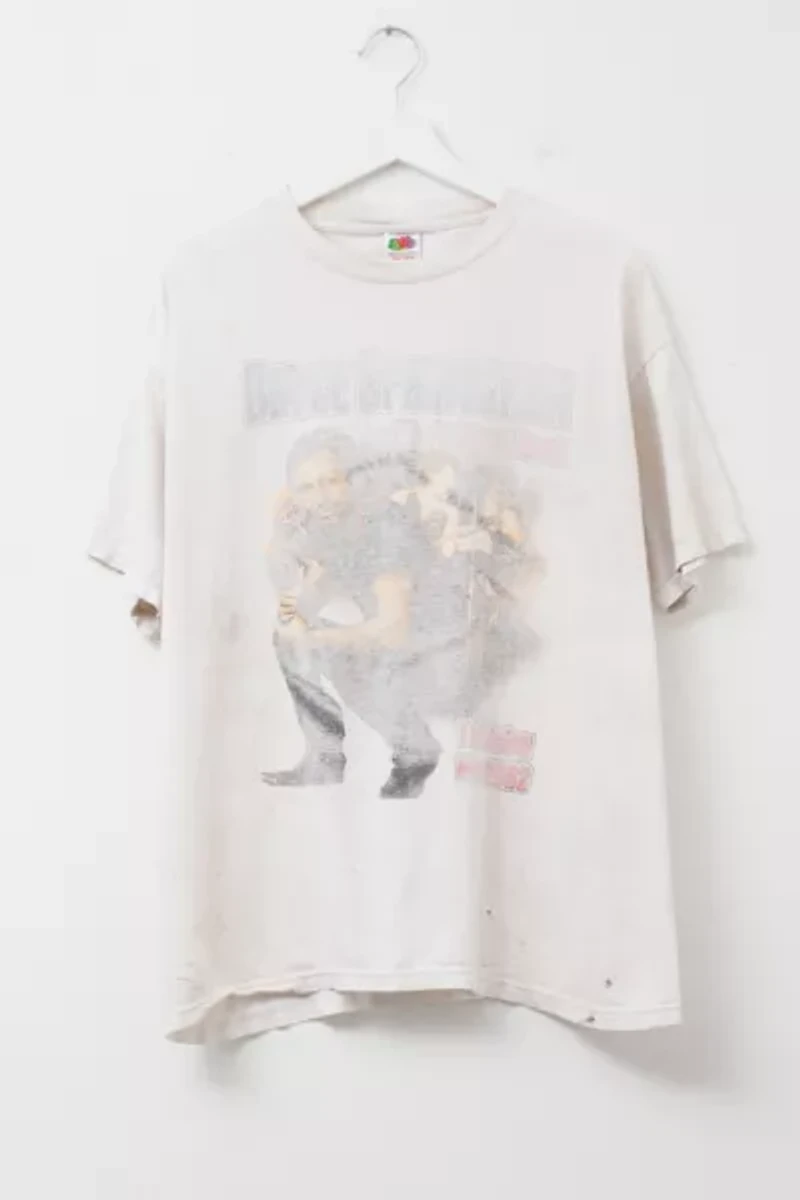 Vintage Y2K Distressed Bruce Springsteen Graphic Tour T-Shirt