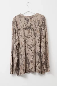 Vintage Y2K Tree Branch Camo Long Sleeve T-Shirt