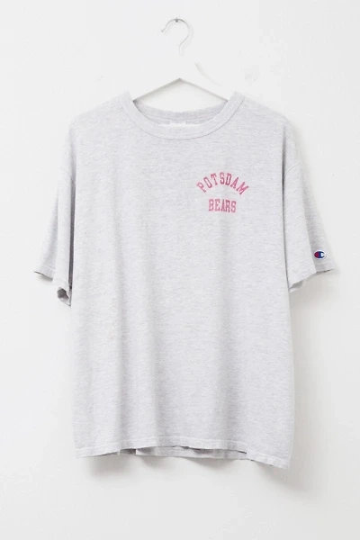 Vintage 1990s Distressed Champion Potsdam Bears Spell Out Graphic T-Shirt