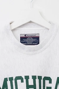Vintage Y2K Champion Michigan State Reverse Weave Crewneck Sweatshirt