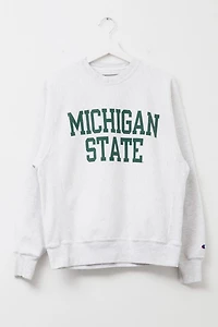 Vintage Y2K Champion Michigan State Reverse Weave Crewneck Sweatshirt