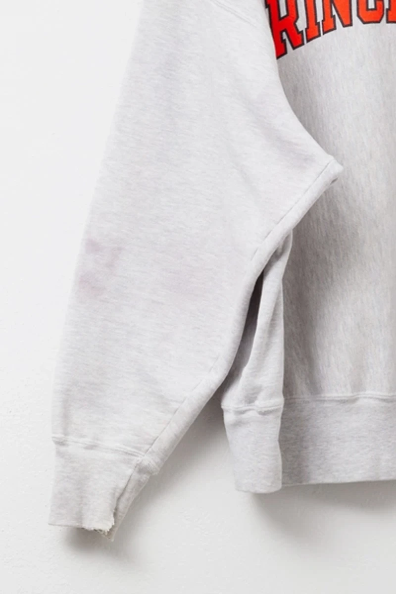 Vintage Y2K Distressed Champion Princeton Spell Out Reverse Weave Sweatshirt