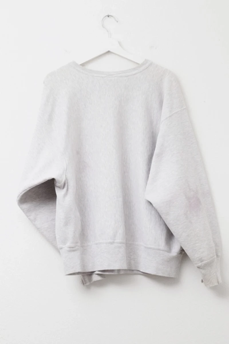 Vintage Y2K Distressed Champion Princeton Spell Out Reverse Weave Sweatshirt