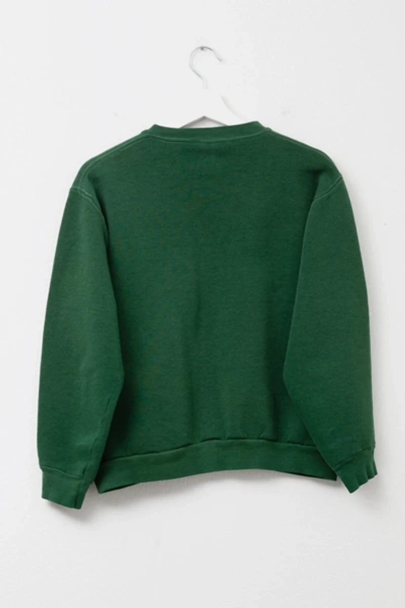 Vintage 1980s Distressed University of Vermont Russell Athletic Crewneck Sweatshirt