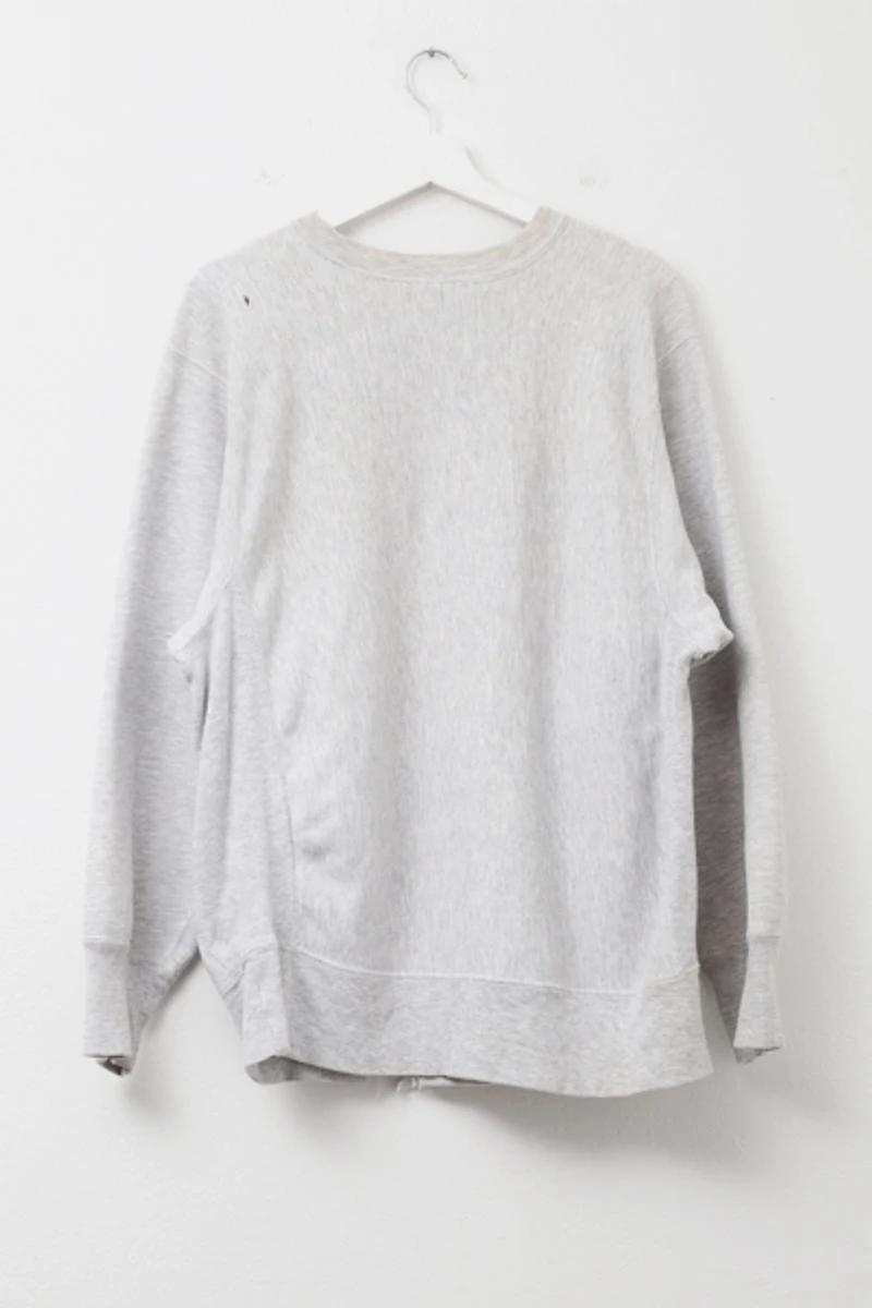 Vintage 1990s Distressed Champion Reverse Weave Fairleigh Dickinson Spell Out Sweatshirt